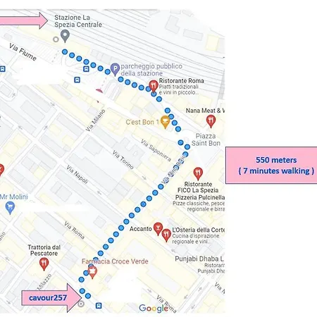 Апартаменты Cavour257 Специя